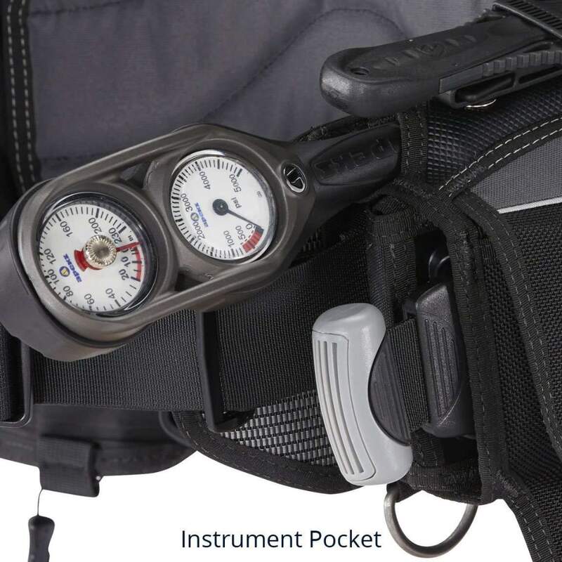 AQUALUNG BCD DIMENSION
