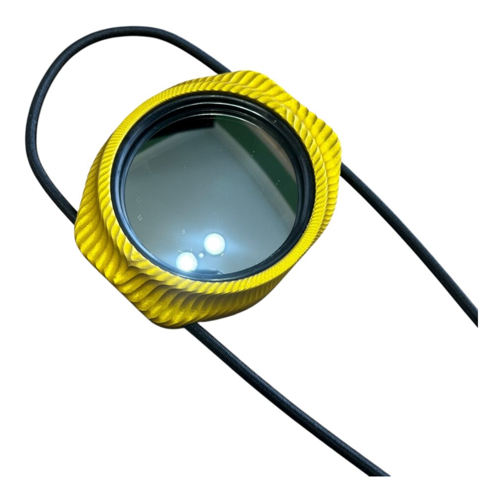 Deep In The Dark Wingman Machined Aluminium Mirror