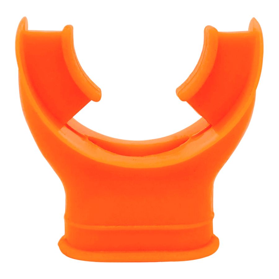 BEAVER SPORTS - Bright Colour Silicone Regulator Mouthpiece Orange