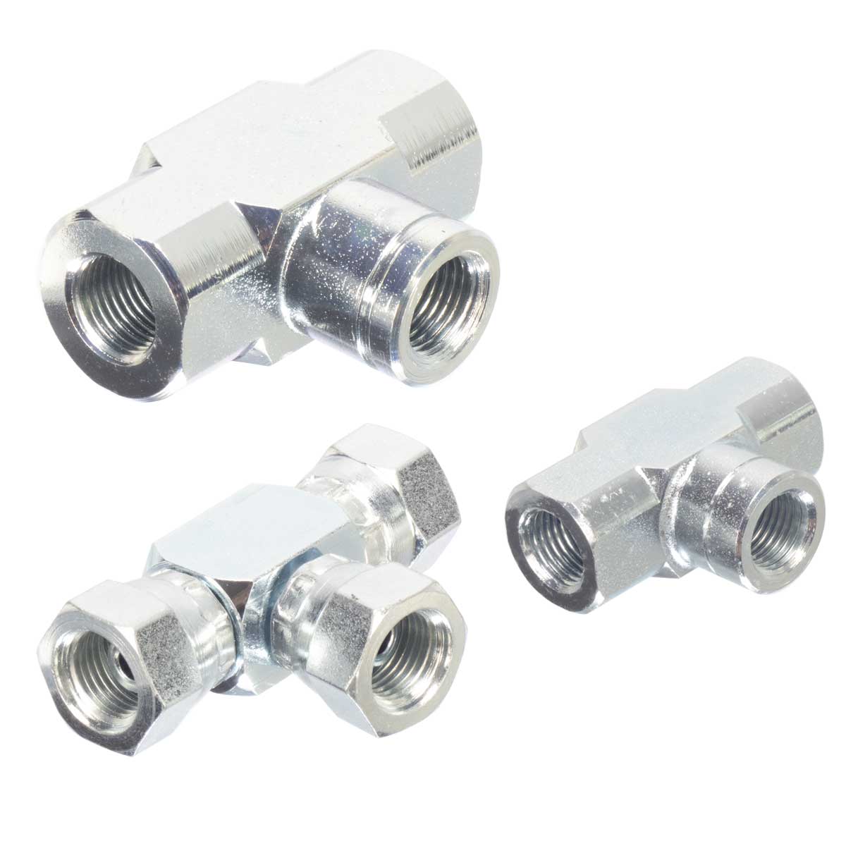 Tees – Fixed and Swivel Nut