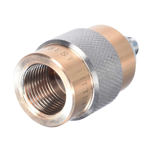 300 Bar DIN Female – 1/8 BSP Male or 1/4 BSP Male