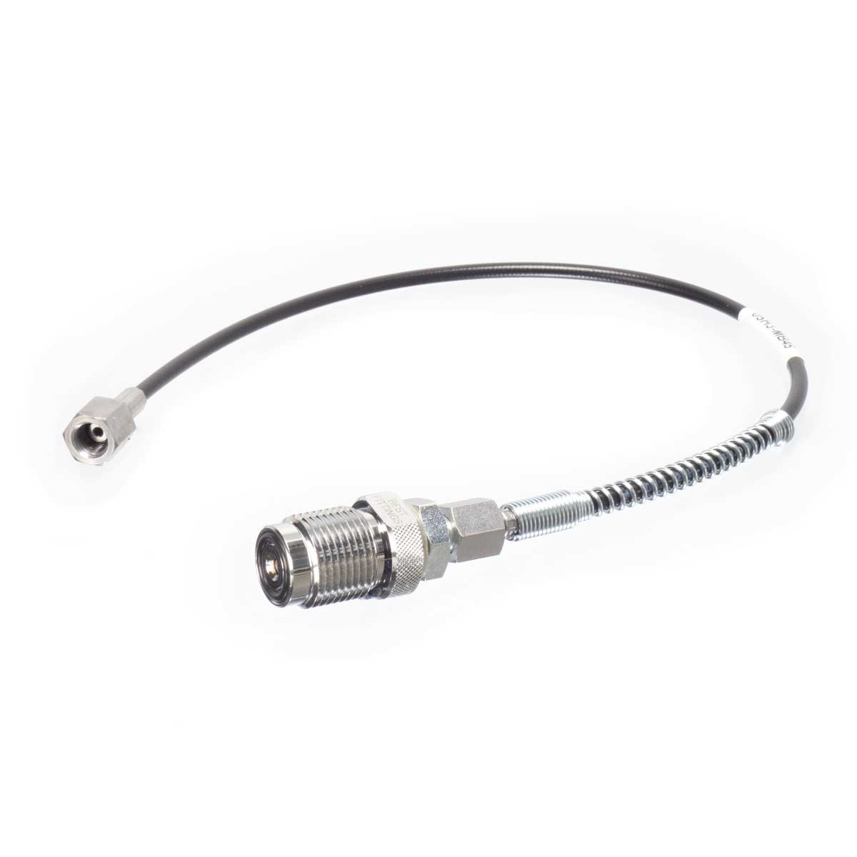 DIN Male fitted with Microbore / Ultima Hose