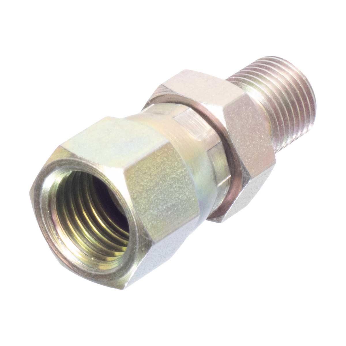 BSP Male to BSP / UNF Female Swivel