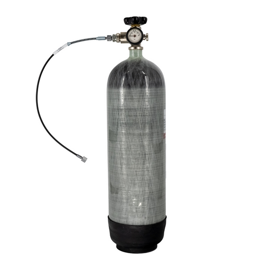 6.8 Ltr Carbon Fibre Airgun Charging Cylinder 300BAR
