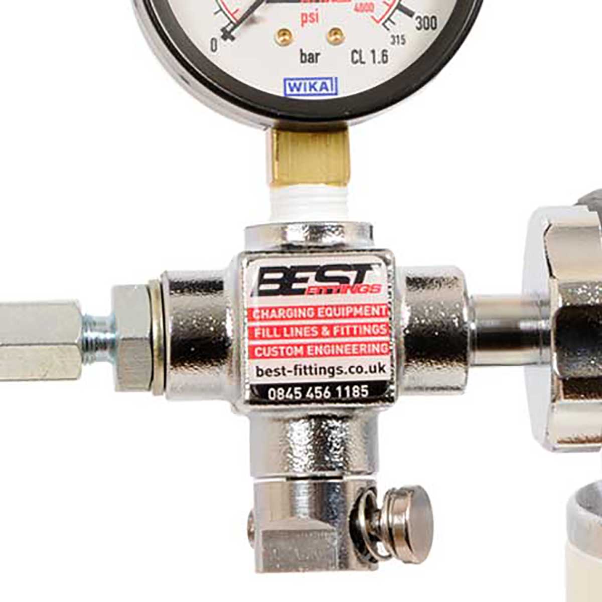 BEST Fittings Push Button Bleed Valve Upgrades for MDE Valves and Charging Kits