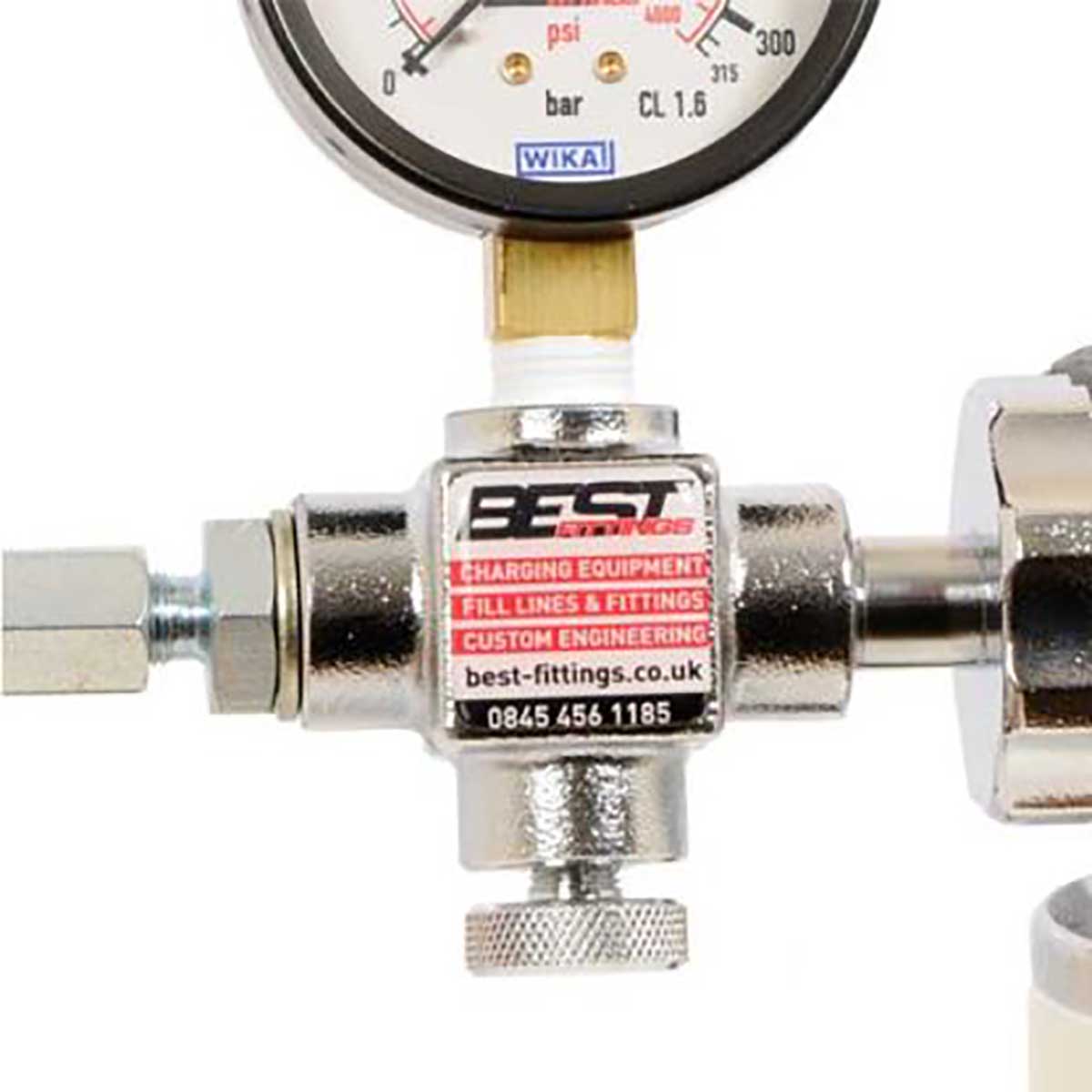 BEST Fittings Push Button Bleed Valve Upgrades for MDE Valves and Charging Kits