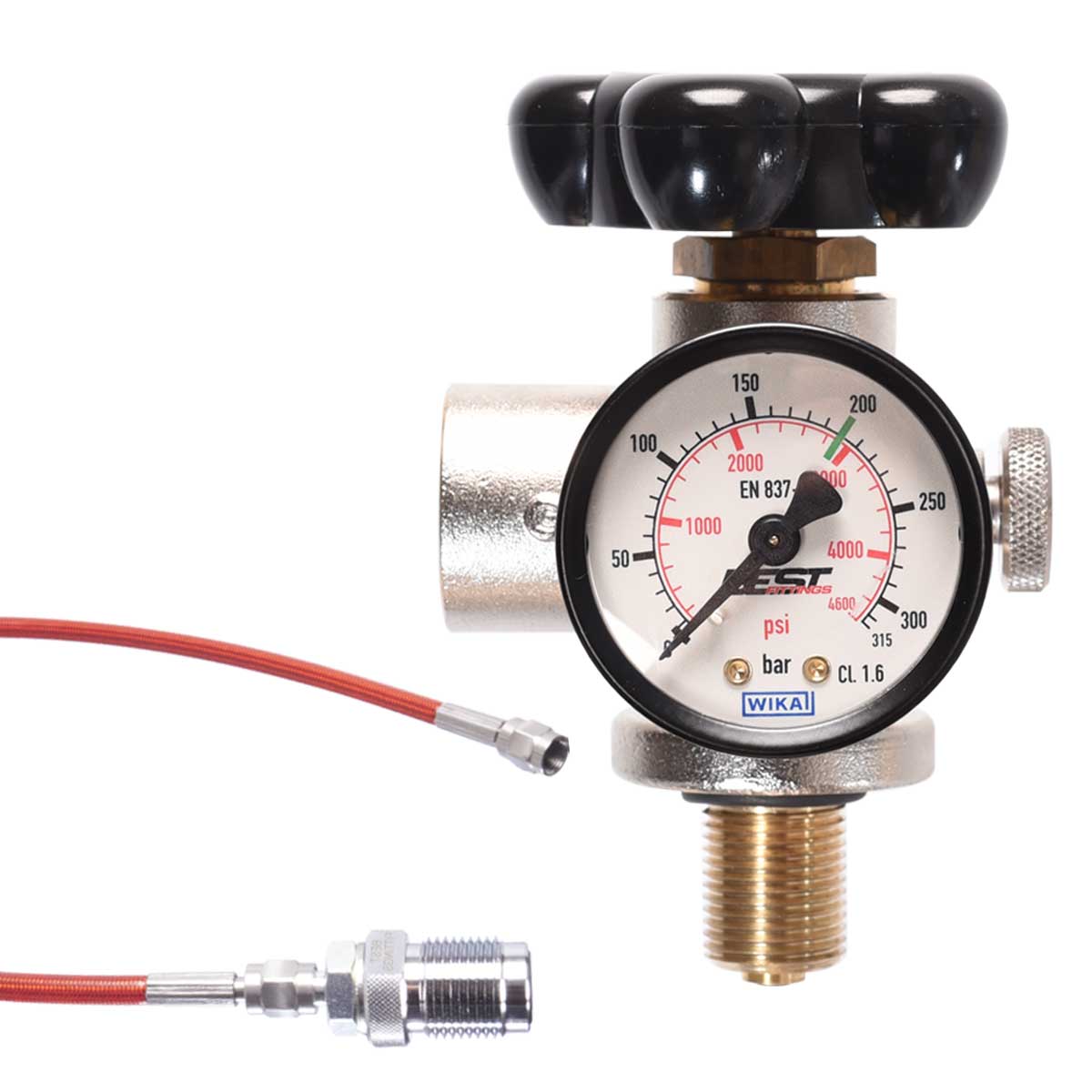 BISLEY Charging Valves 300BAR M18 x 1.5 – Ideal for Carbon Fibre Cylinders