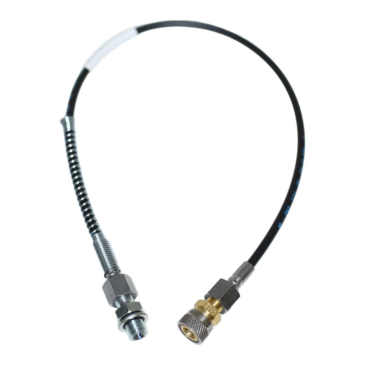 450mm Microbore Hose – 1/8 BSP Male To Quick Coupler Socket