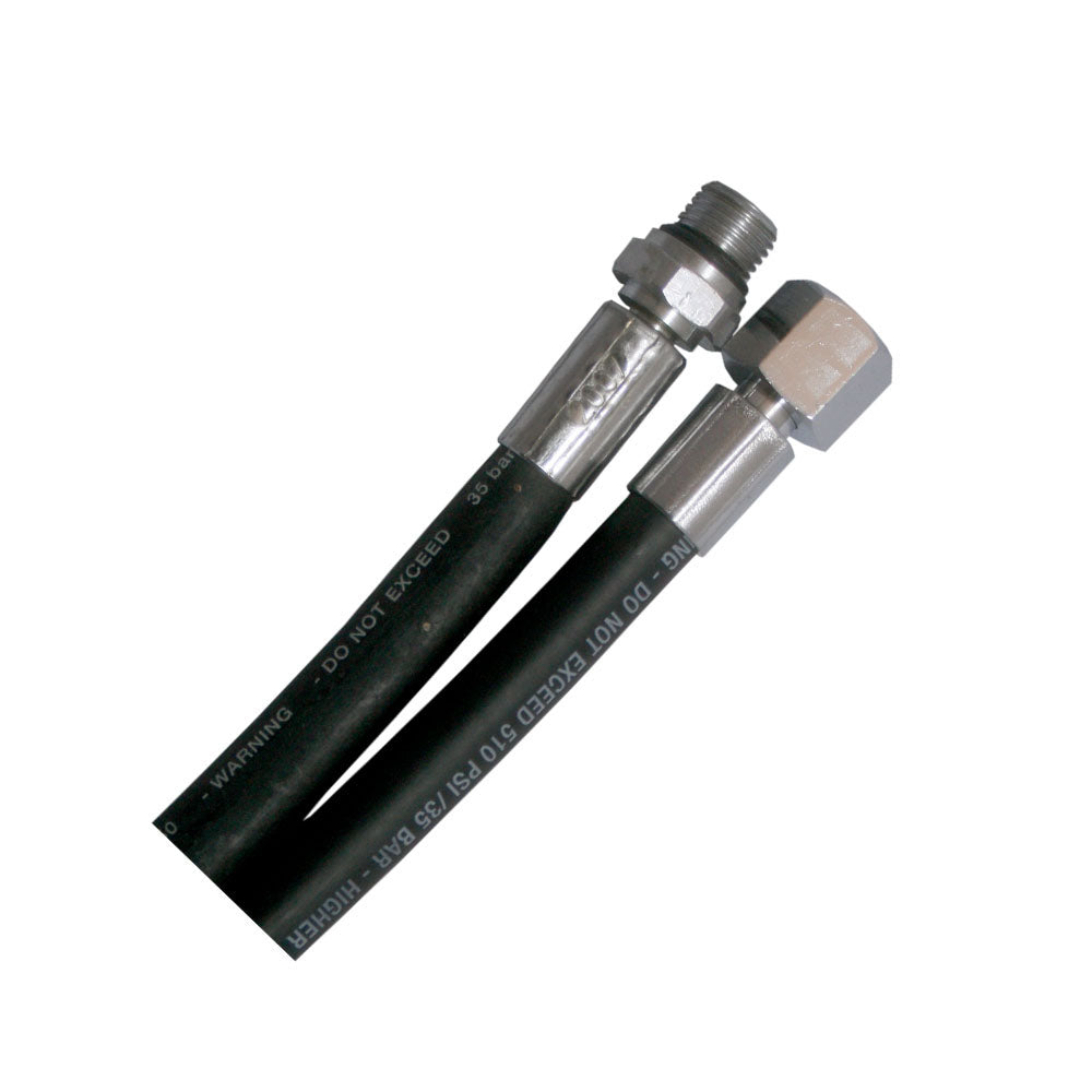 Nautilus Rubber RegulatorHose 60cm 1/2"