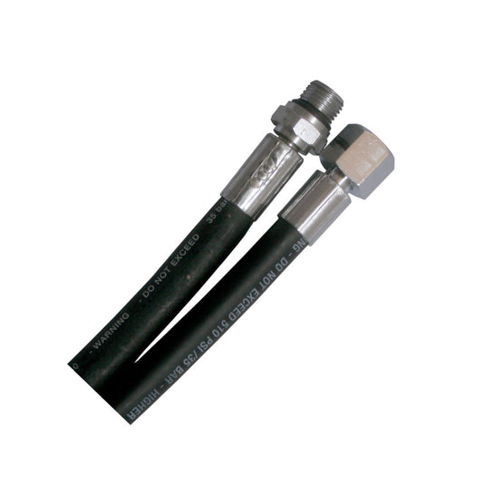 Nautilus Rubber RegulatorHose 60cm 1/2"