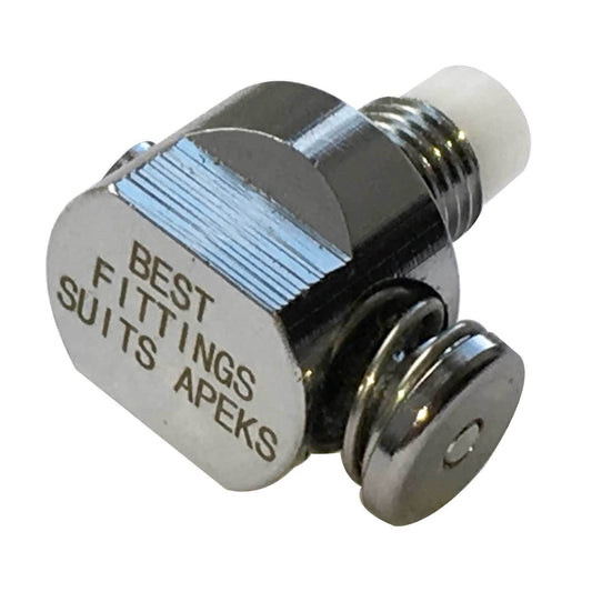 BEST Fittings Push Button Bleed Valve Upgrades for EARLY Hydrotech / APEKS Cylinder Valves