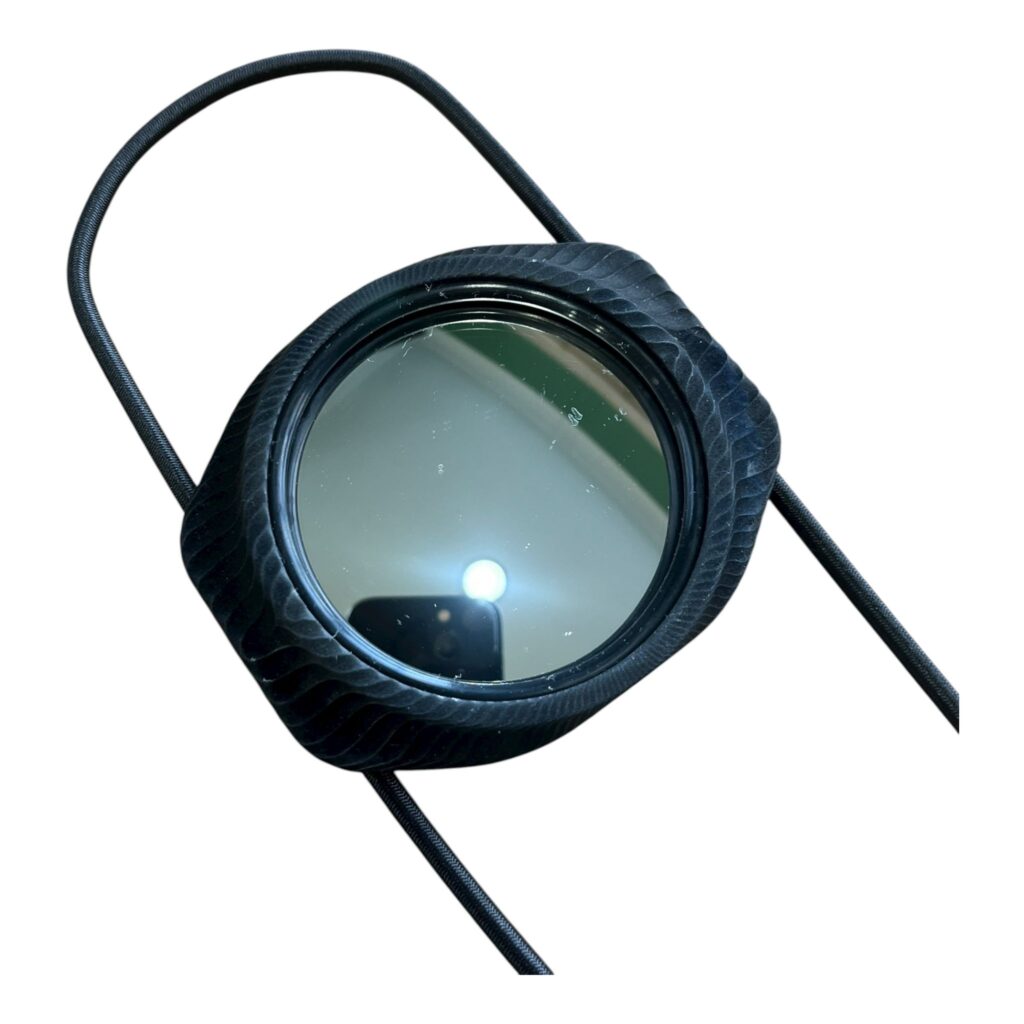 Deep In The Dark Wingman Machined Aluminium Mirror