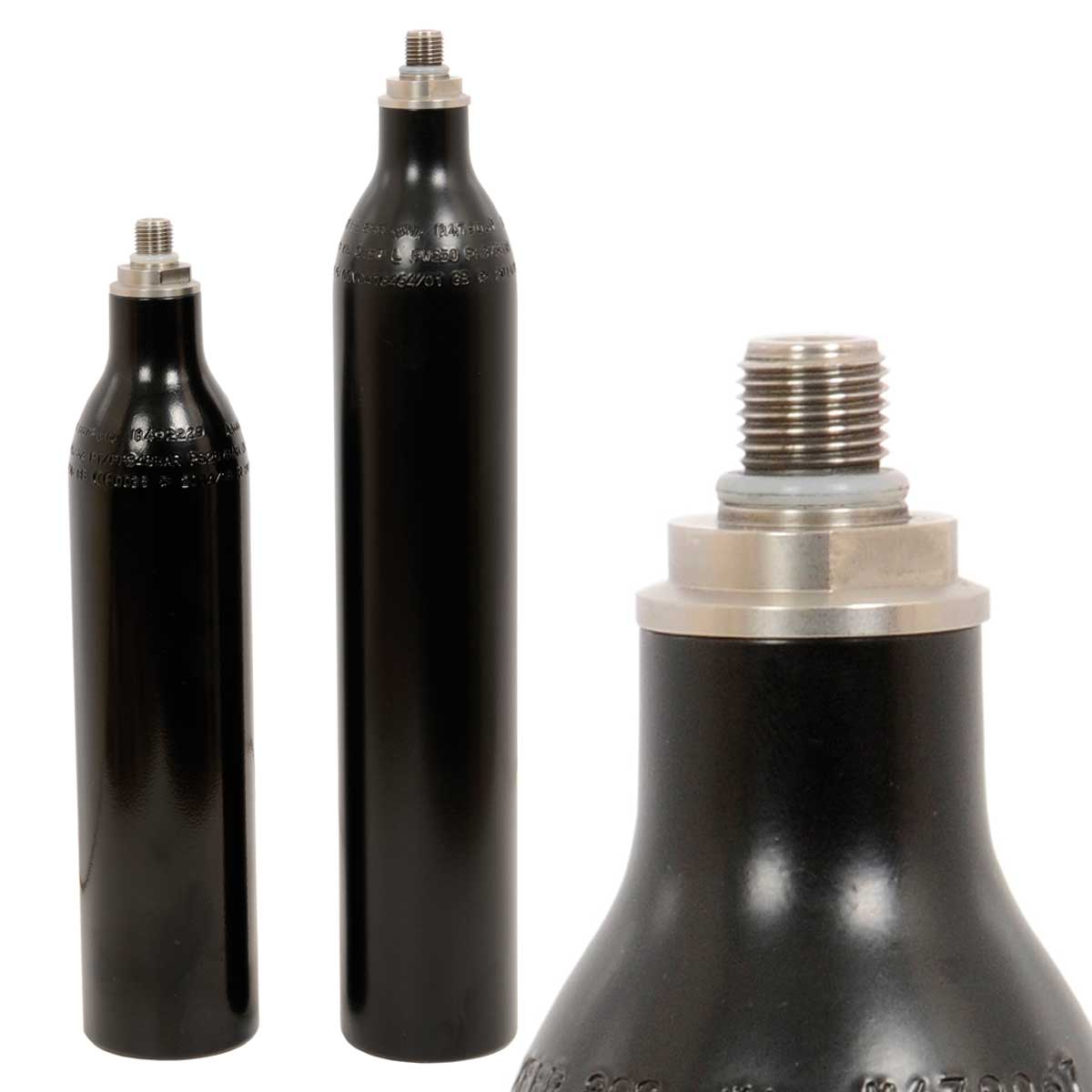 Buddy Bottles With BEST Fittings Rebuildable Valve Configured for BSA SuperTen and R12 CLX