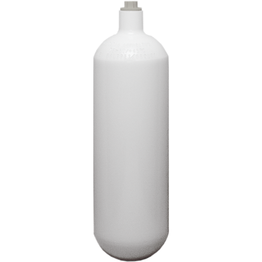 ECS 1lt 300 Bar Steel Cylinder M18x1.5 82.5mm Diameter