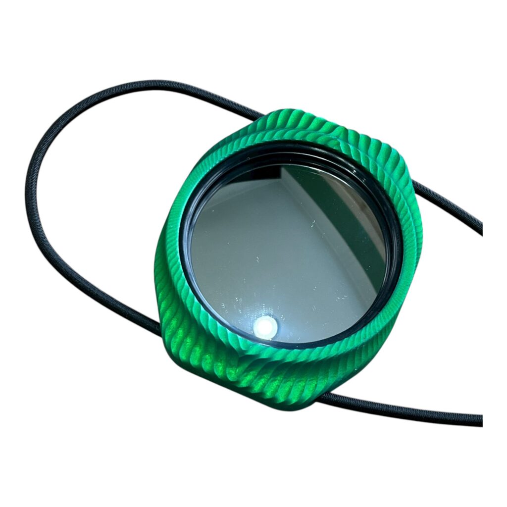 Deep In The Dark Wingman Machined Aluminium Mirror