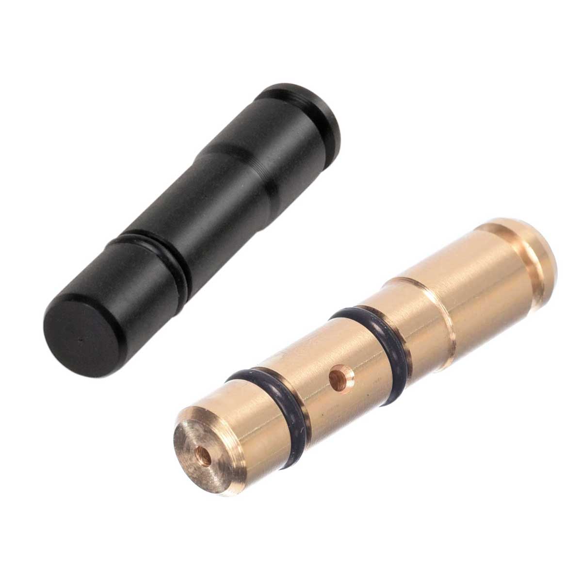 Weihrauch HW100, HW110 Port Plugs Solid Brass and Black Delrin®