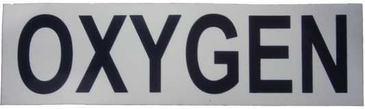 Nautilus Sticker OXYGEN (small 17x5 cm, for RB bottles)