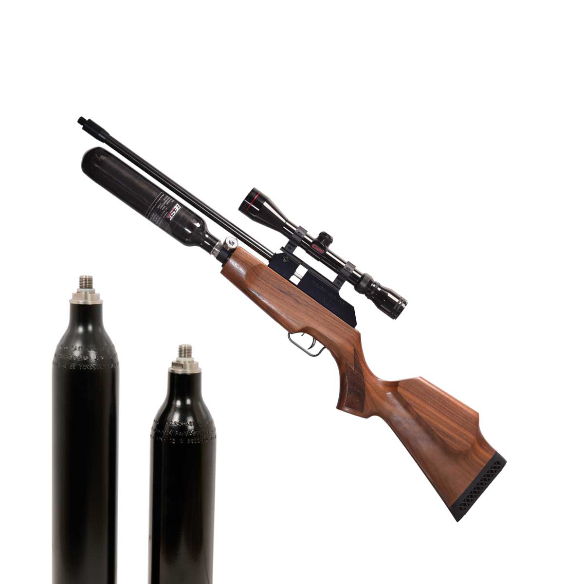 Theoben Rapid Mk1 Mk2 Extra Capacity Aluminium and Carbon Fibre Buddy