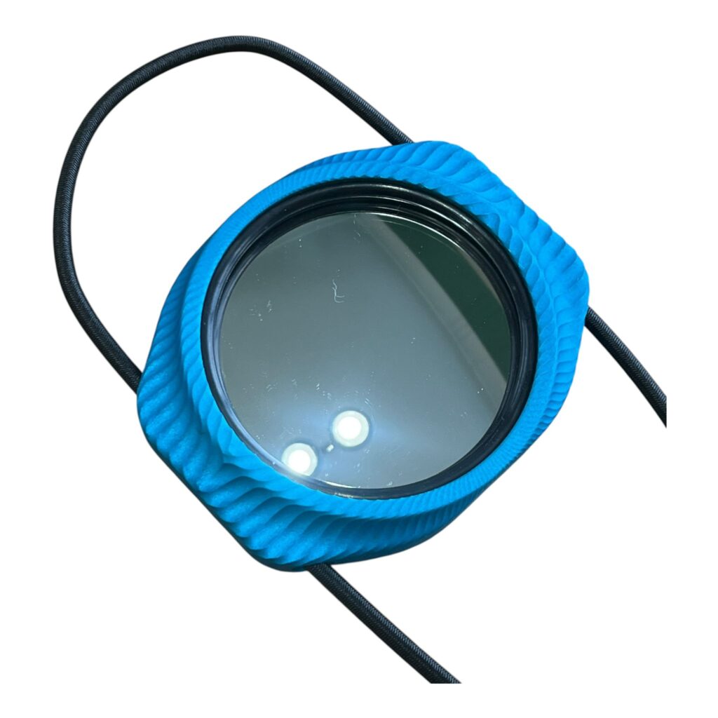 Deep In The Dark Wingman Machined Aluminium Mirror
