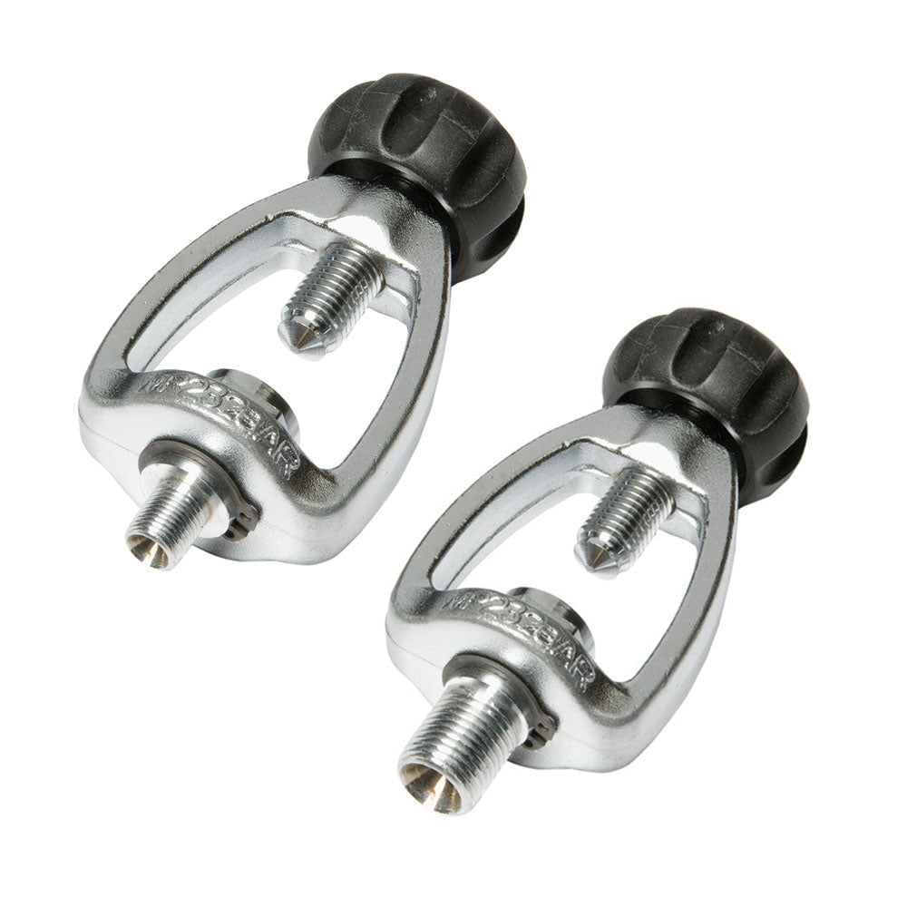 A Clamp / K Valve to BSPP Male 60° Connector